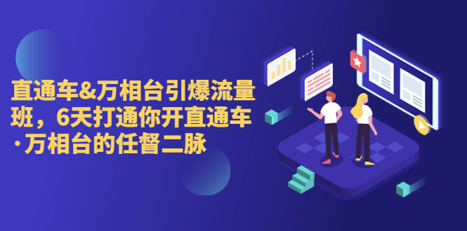 直通车+万相台引爆流量班，6天打通你开直通车·万相台的任督二脉-校睿铺