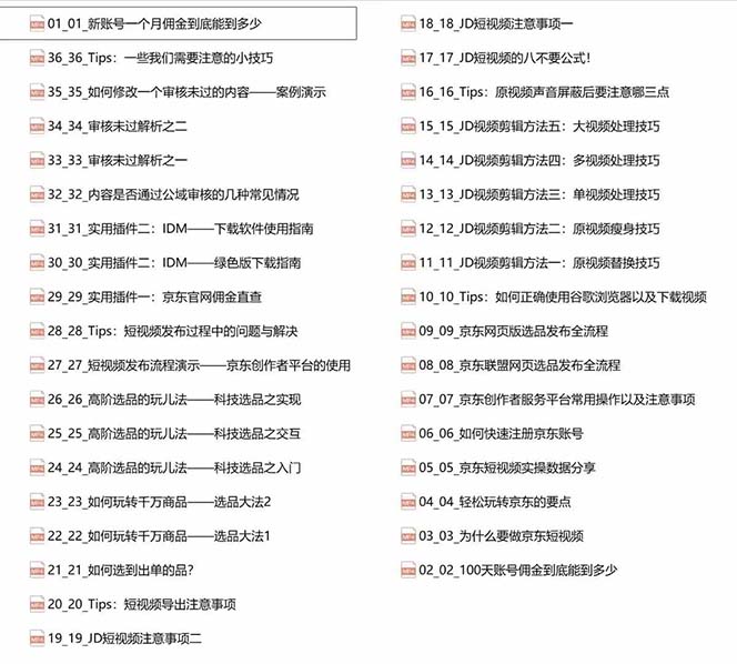 图片[1]-（12167期）京东-短视频带货实战课-升级版，实现单人高额佣金的详细操作步骤-校睿铺