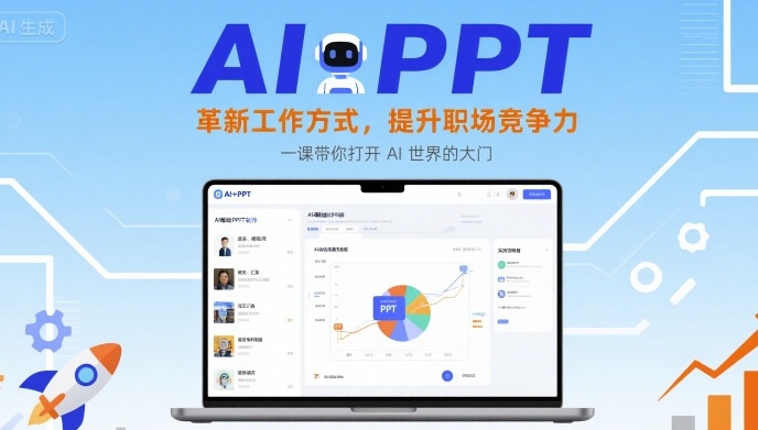 AI+PPT：革新工作方式，提升职场竞争力，一课带你打开 AI 世界的大门-校睿铺