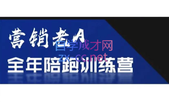 老A营销训练营(更新8月)-校睿铺