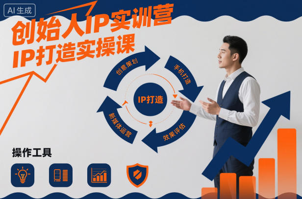 创始人IP实训营，IP打造实操课-校睿铺