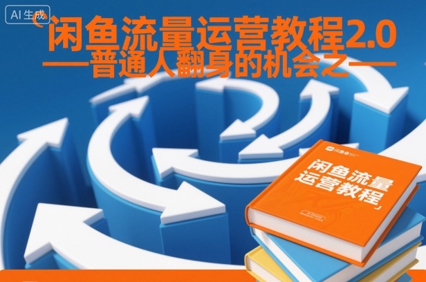 闲鱼流量运营教程2.0——普通人翻身的机会之一-校睿铺