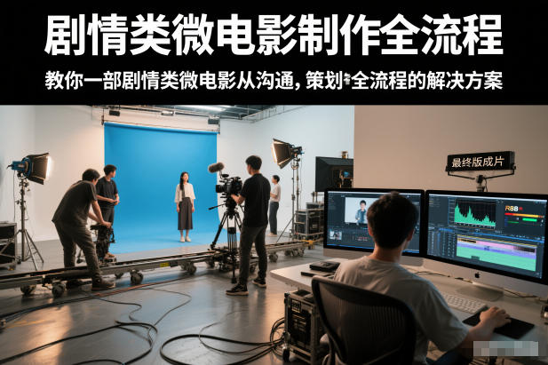 剧情类微电影制作全流程，教你一部剧情类微电影从沟通，策划到拍摄制作全流程的解决方案-校睿铺