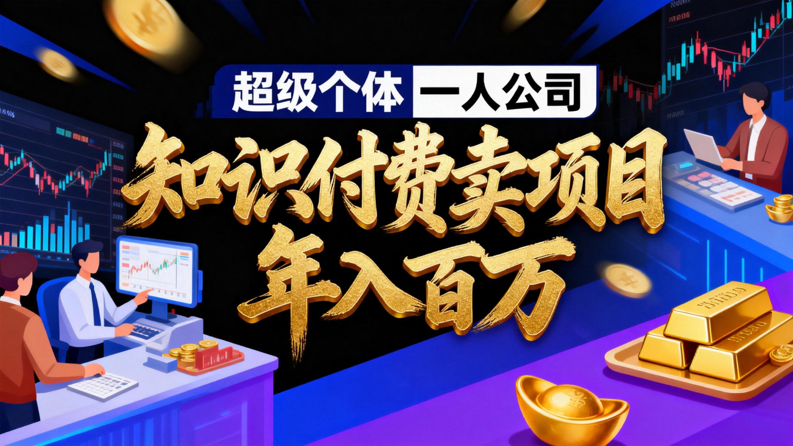 2026年“超级个体一人公司”私域卖项目年入百万，个人IP-精准引流-项目包装-转化成交-校睿铺