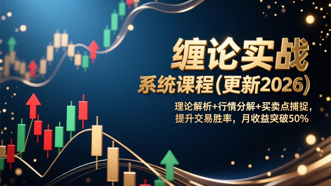 缠论实战系统课程(更新2026-校睿铺