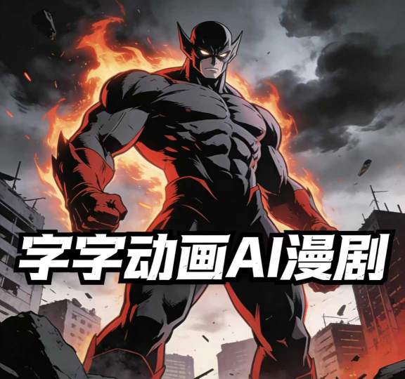 字字动画AI漫剧2026年第1期系统课程，小白看完就能学会实操的漫剧课，单人月收1-3W-校睿铺