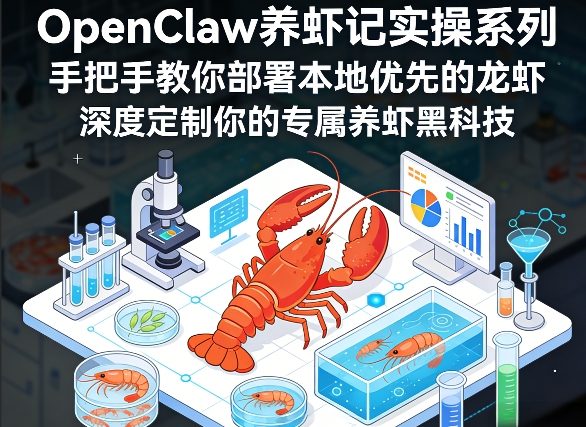 OpenClaw养虾记实操系列，手把手教你部署本地优先的龙虾，深度定制你的专属养虾黑科技-校睿铺