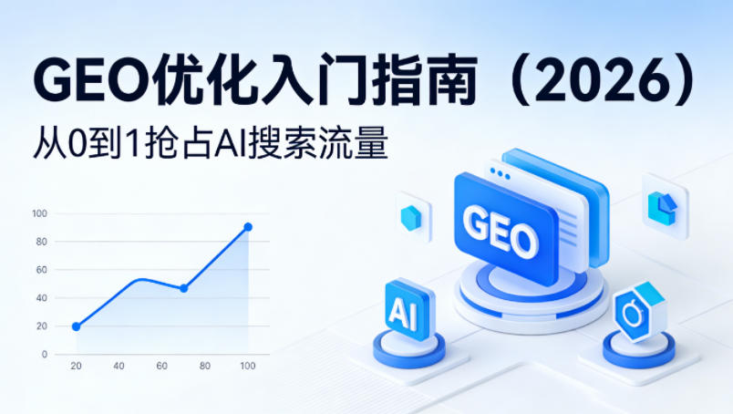【最新】GEO优化入门指南(2026)，从0到1抢占AI搜索流量-校睿铺