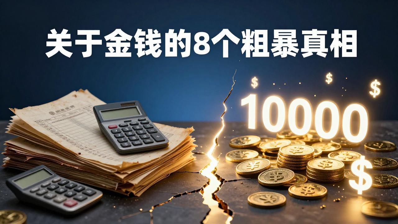 付费文章：关于金钱的 8 个粗暴真相，彻底重塑你的赚钱思维与财富认知-校睿铺
